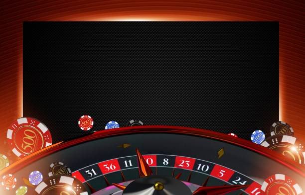 Dealer live casino profesional di auto7slot dengan latar neon biru dan hijau